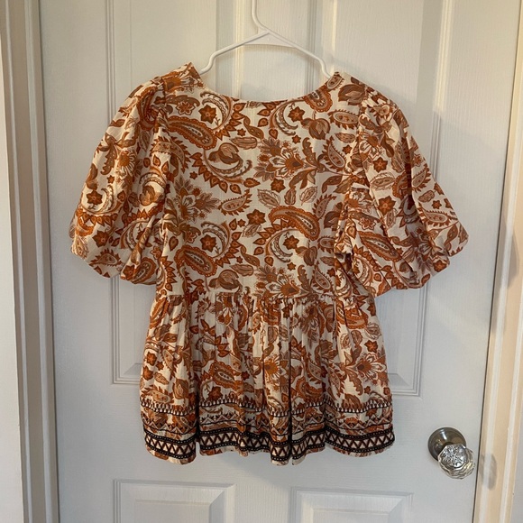 Anthropologie baby doll blouse size M - NEW W/O TAGS - Picture 4 of 5